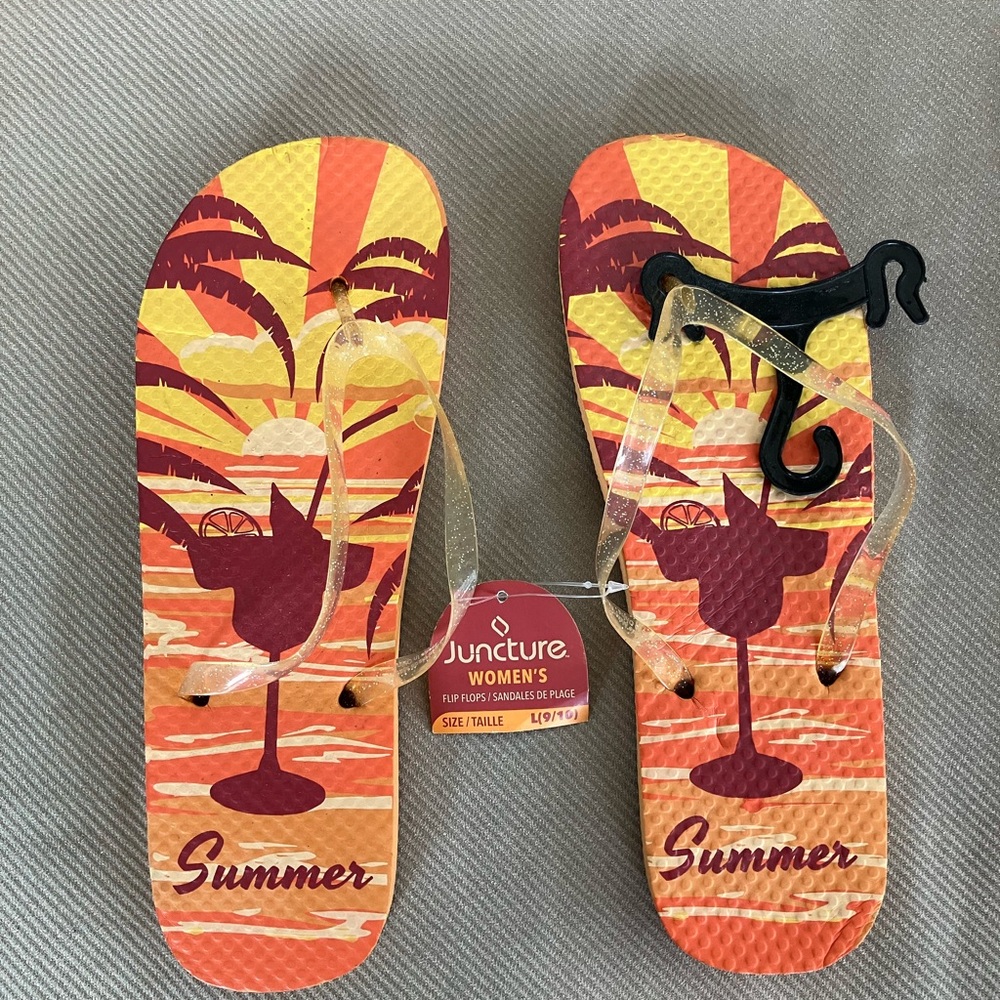Women's Summer Orange Sandals